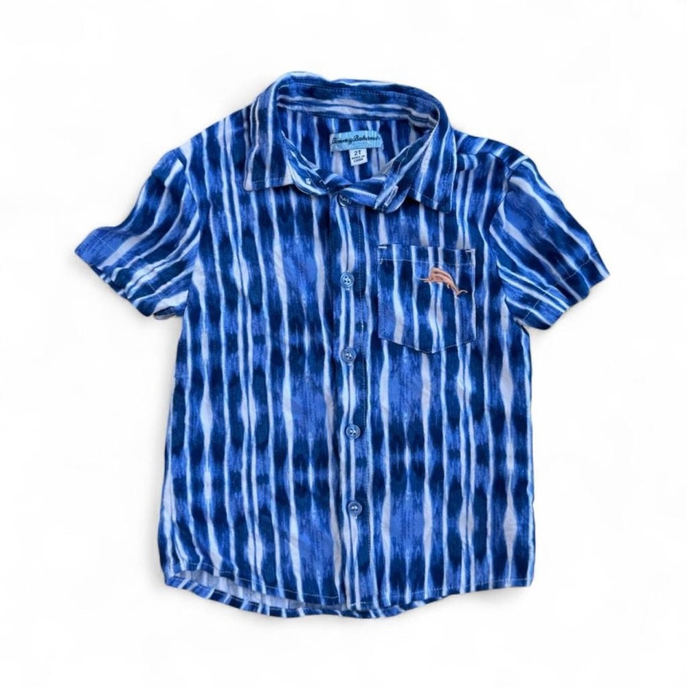 Tommy Bahama Kids Beach Day Button Ups | Size 2T - Picture 3 of 8